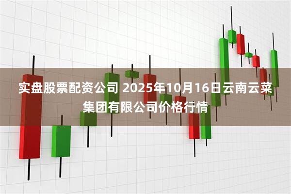 实盘股票配资公司 2025年10月16日云南云菜集团有限公司价格行情